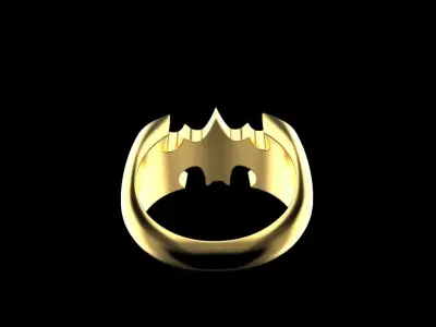Batman ring model 873 3D print model
