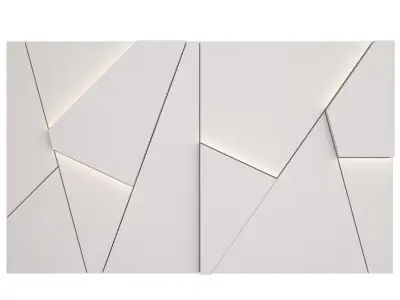 Wall Panel 24 3D model