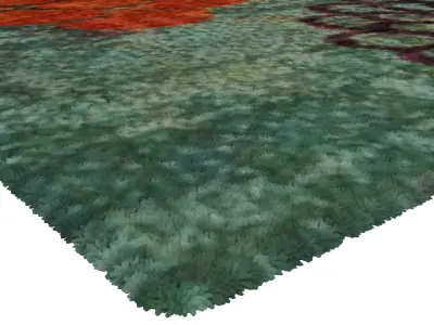 Rug Set 987 3D model