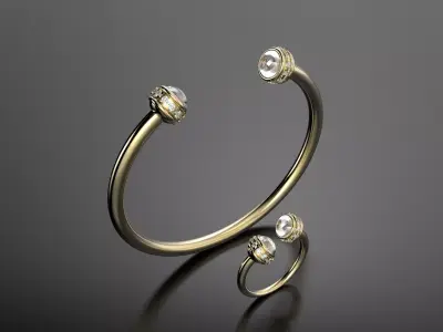 Pipe set 3D print model