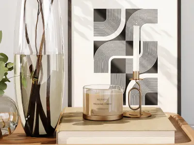 Decorative Set 124 3D model