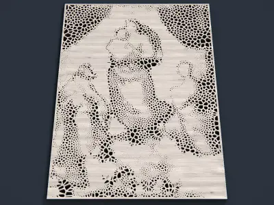 Sistine Madonna STL 3D print model