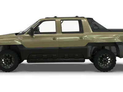 Chevrolet Avalanche 2002 3D model