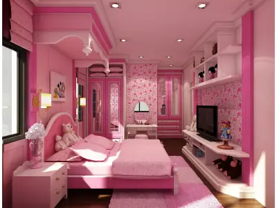 bedroom 17 3D model
