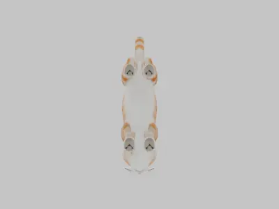 CAT MODEL Low-poly 3D model get