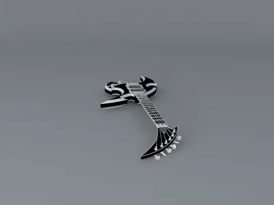 Ed Roman Gladiator guitar Free 3D model