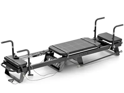 Sports trainer Pilates Reformer Machine 3D model
