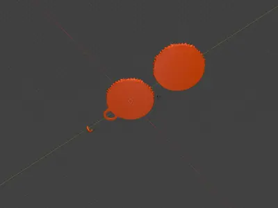 Pirate Coin 3D print model