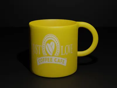 Simple mug Free 3D model