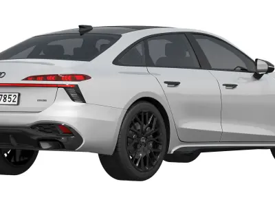 Audi A6 Sedan s-line 2026 3D model