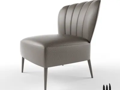 Brabbu Dalyan armchair 3D model