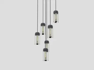 LivingRoom Lights 3D model