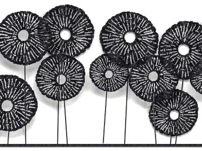 Wall art Loft decor 3D model