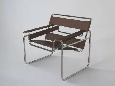 Silla Wassily Free 3D model