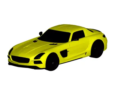 Mercedes Benz SLS AMG 3D model