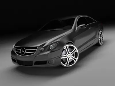 Mercedes Benz E Brabus 3D model