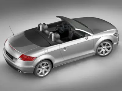Audi TT - Roadster 2007 3D model