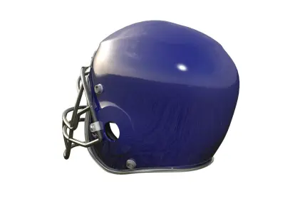 Football helmet 3D model buy