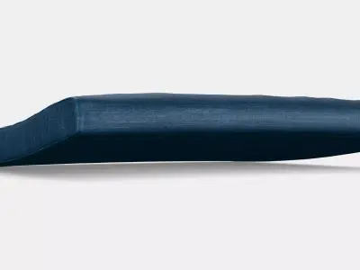 POANG Footstool cushion Low-poly 3D model