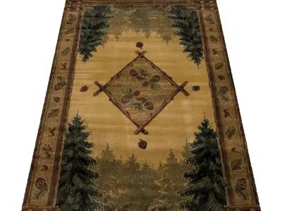 Rug Set 692 3D model