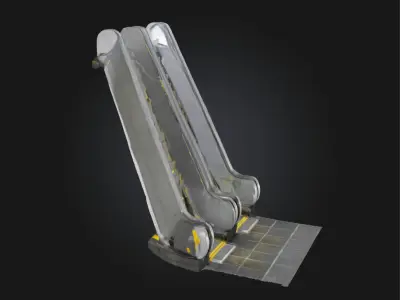 Ascend and Descend  Modular Stairs for Dynamic Scenes 3D model