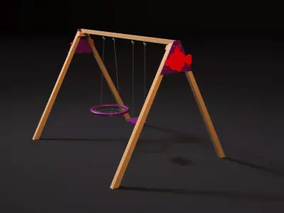 Swing set 3D model