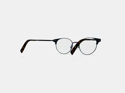 Patel Eyeglasses in Brushed Ink 3D model