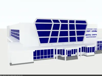 Palace of Sports  3D model