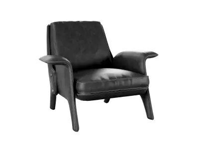 leather Armchair 3D model purchase