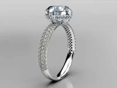 Wedding Ring Free 3D print model buy