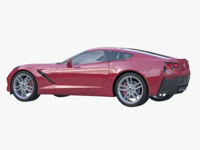 Sport car Stingray 3D model