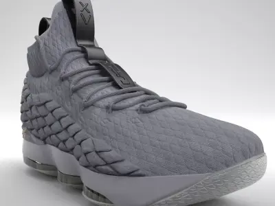 Nike LeBron 15 Basketball PBR 3D model