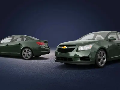 CHEVROLET CRUZE FOR 3D PRINTING 3D model