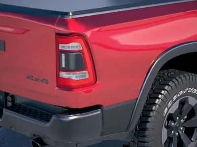 Dodge RAM 1500 Rebel 2019 3D model
