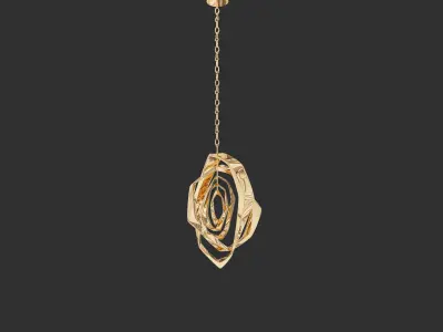 LaCage Vertical Chandelier 3D model