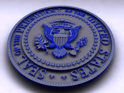 Presidential Seal 3D model