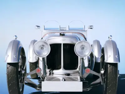 Aston Martin Ulster 1935 3D model