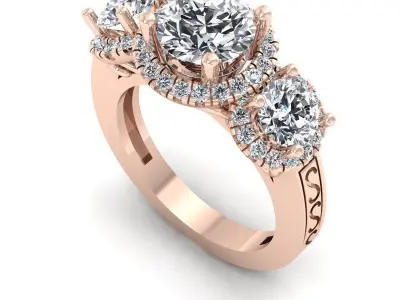 3D CAD NJ-1097-Ring 3D print model