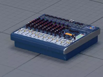 sound console 3D model