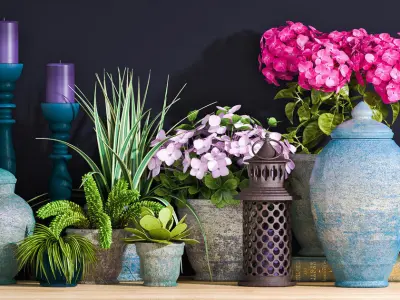 Decorative Set 3D model