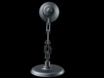 Luxo Pixar Character with Rig and Animation  3D model