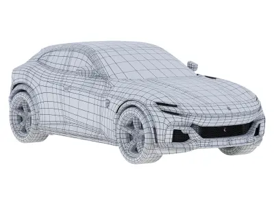 Ferrari Purosongue 3D model
