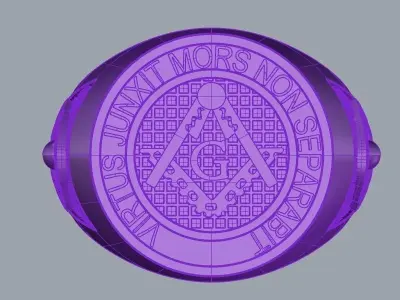 Anel mason 3D print model
