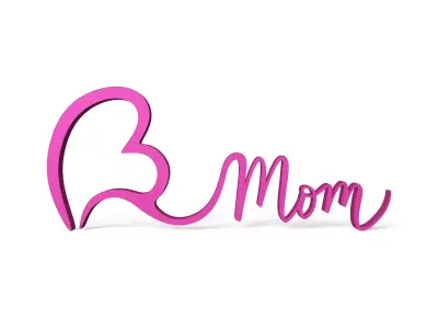 Mom - Living Room Item Decor 02 - Printable Gift 3D print model