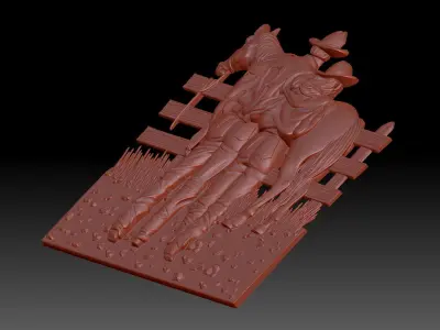 Cowboys 3D print model