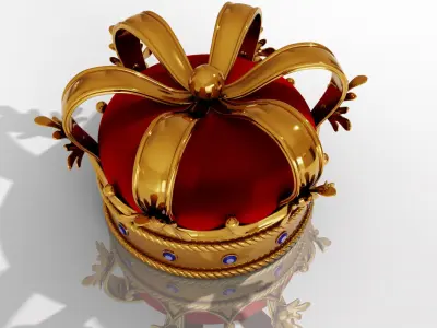 crown 3D print model