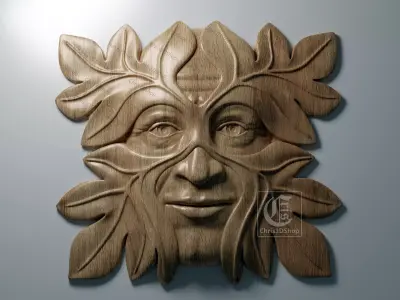 GreenMan - 3D STL Files for CNC  3D model