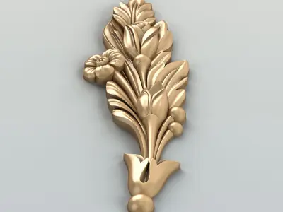 Decor vertical 020 3D model