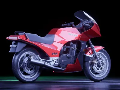 Kawasaki Ninja - GPZ 900R 3D model