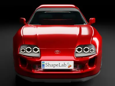 Toyota Supra mk4 3D model 3D model